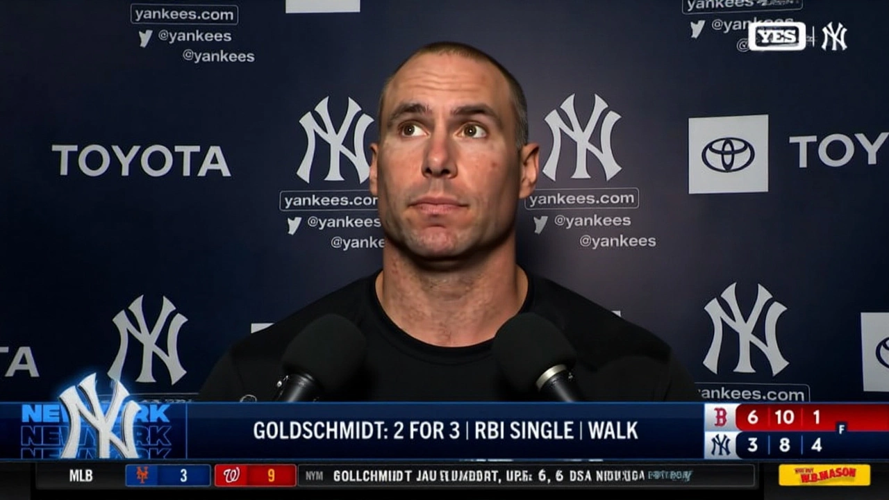 Goldschmidt slams Yankees defense after 6-3 loss to Red Sox