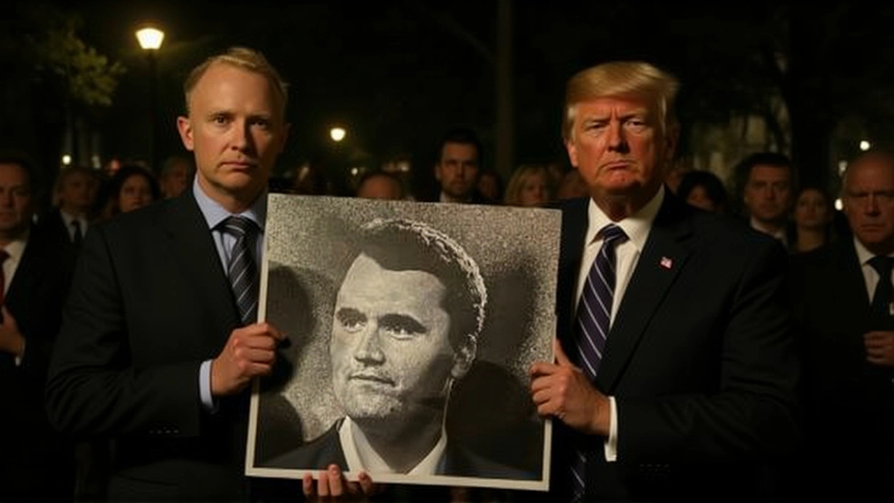 Hundreds Gather in NY, NJ & Maine for Charlie Kirk Vigils
